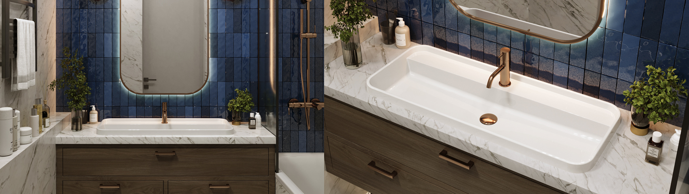 Новые размеры умывальника OCEAN