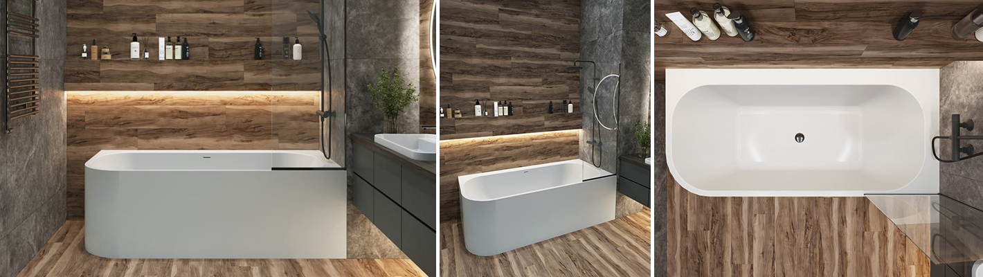 Ванна MARIA L – стильная новинка от Miraggio