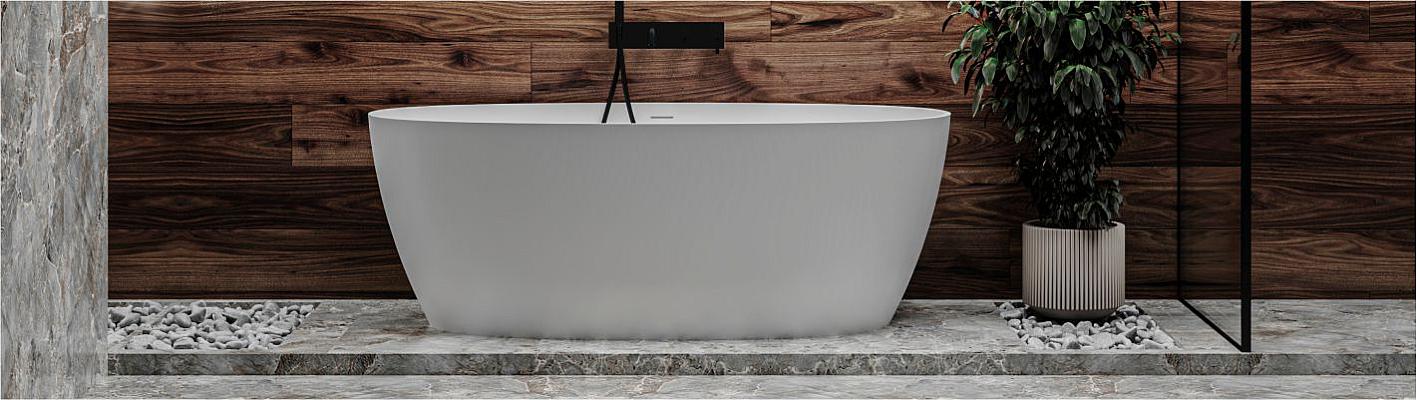Как выбрать ванную из литого мрамора?
