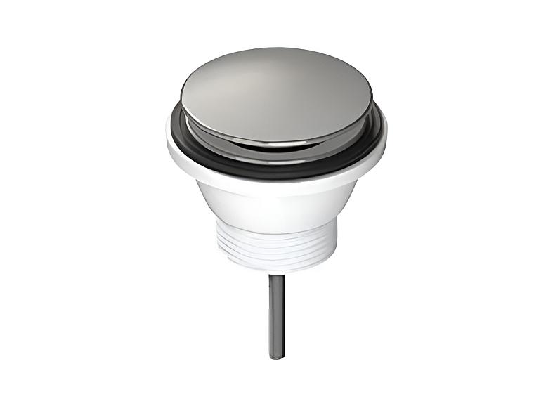 Донний клапан click-clack L.B.Plast глянцевий хром