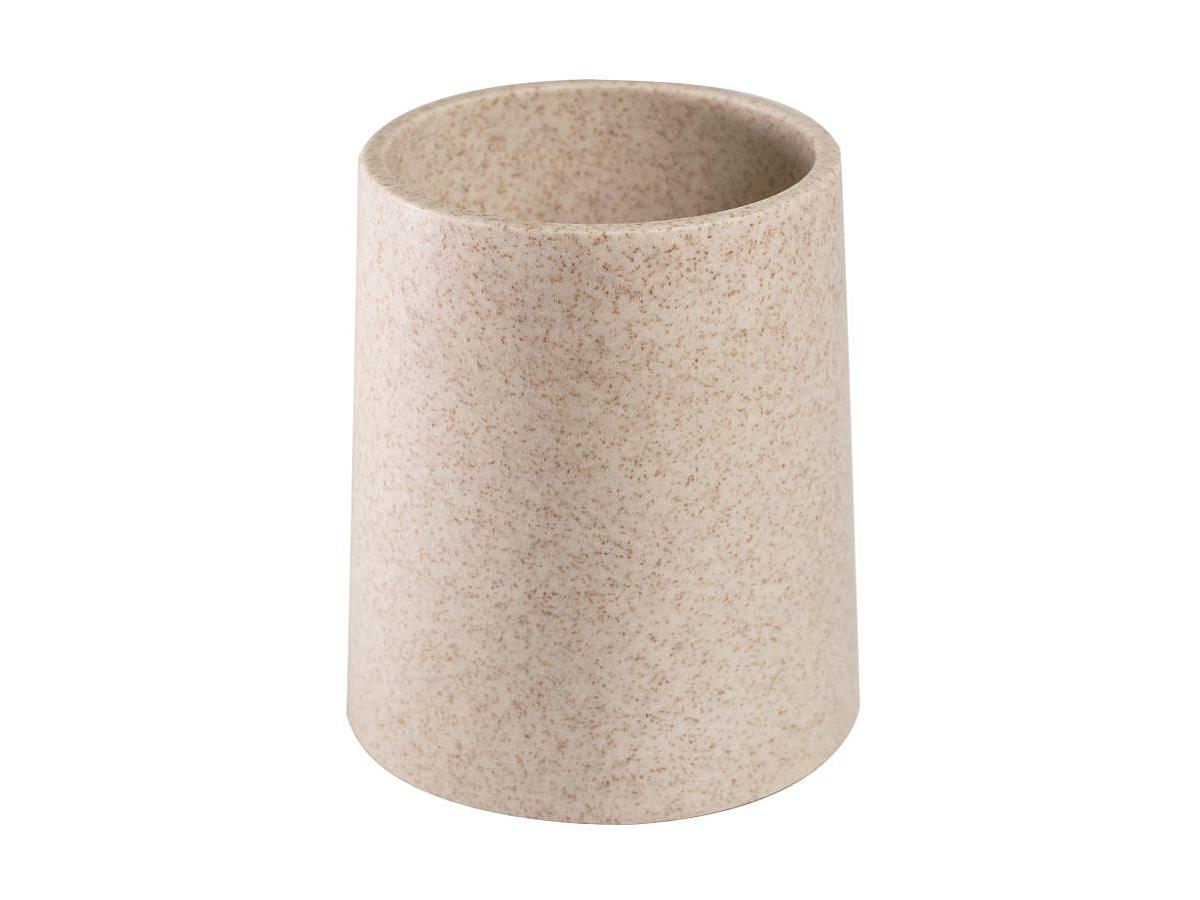 Йоржик для унітазу black, колба PurLine sand