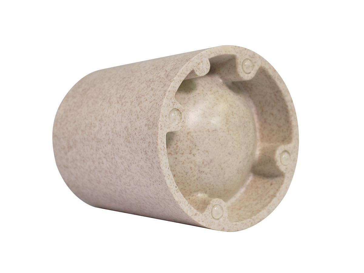 Йоржик для унітазу black, колба PurLine sand