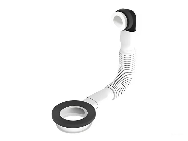 Перелив для умивальников L.B.Plast білий