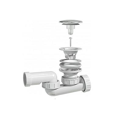 Сифон для ванни, d52/ d32 мм