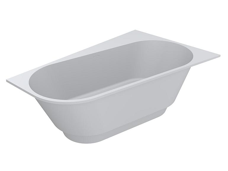 Ванна LAYLA CR асиметрична кутова, правостороння