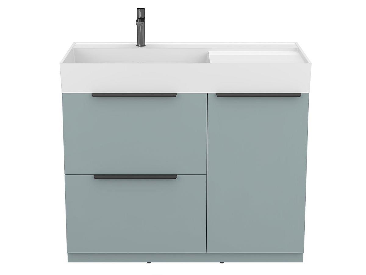 Тумба напольная ALBA Лагуна с умывальником SOUL 1000