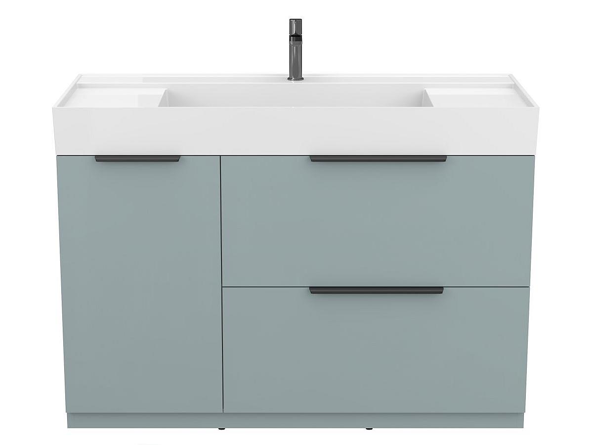 Тумба напольная ALBA Лагуна с умывальником SOUL 1200