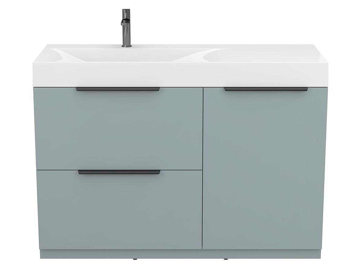 Тумба напольная ALBA Лагуна с умывальником VIOLA 1200 L