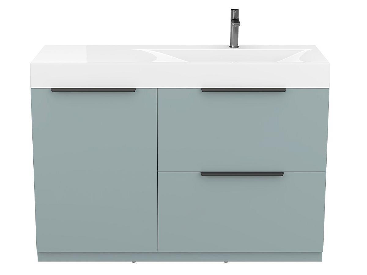 Тумба напольная ALBA Лагуна с умывальником VIOLA 1200 R