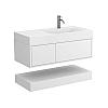 Тумба підвісна DUO Біла з умивальником VIOLA 1000 R Тумба підвісна DUO Біла з умивальником VIOLA 1000 R