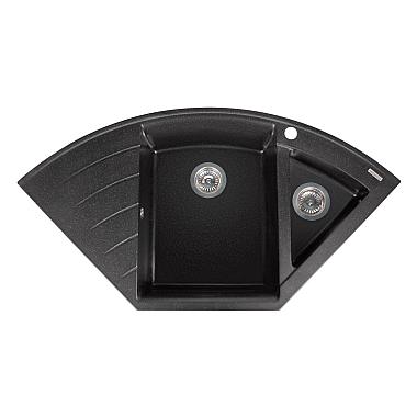 Кухонна мийка EUROPE black shine