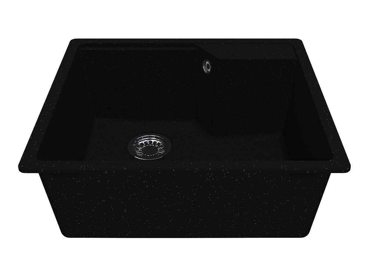 Кухонна мийка LISA black shine