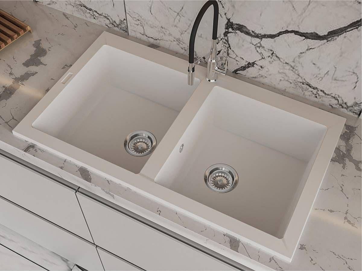 Кухонна мийка WESTEROS white