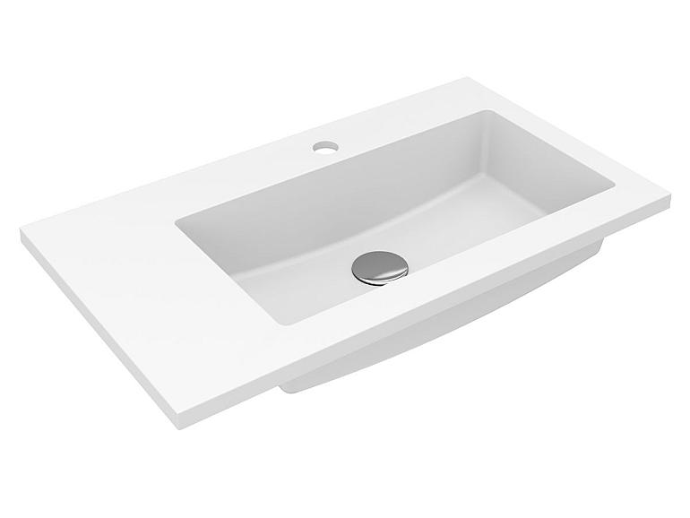 Умивальник Fancy Marble Josefine Slim 700 R (MATT) без отвору під перелив, на тумбу