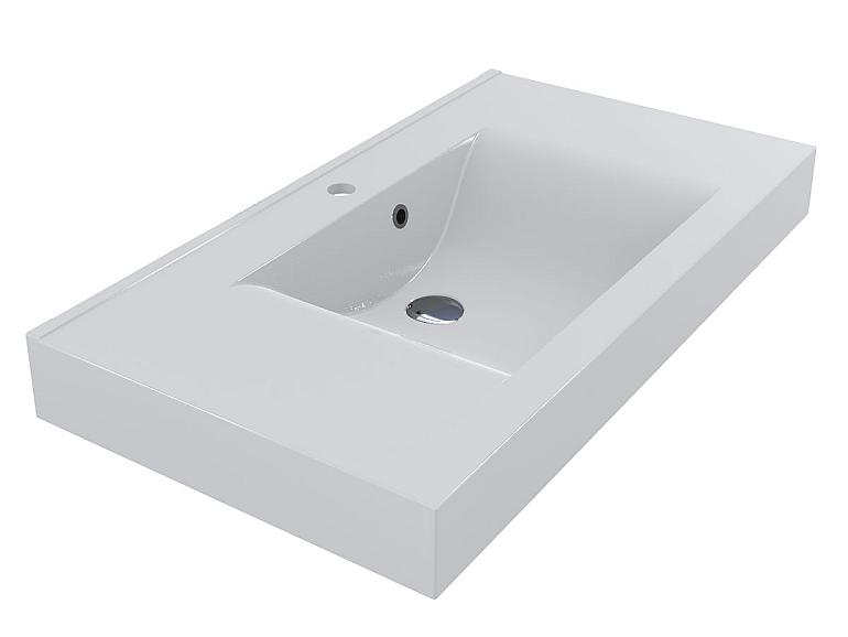 Умивальник Fancy Marble NADJA 900C згідно з кресленням W=481 без обробки, на тумбу