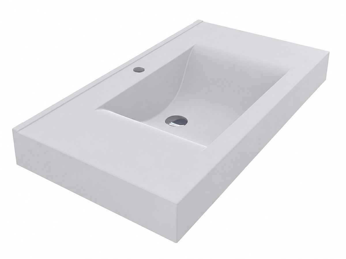 Умивальник Fancy Marble NADJA 900C (MATT) без отвору під перелив, на тумбу