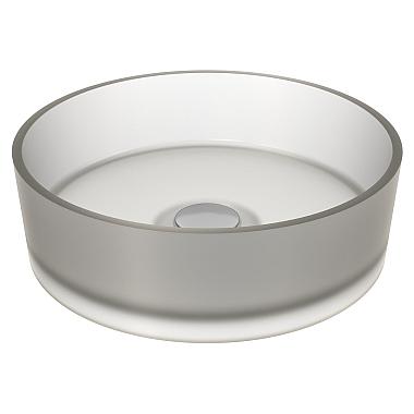 Умивальник BERGAMO MIRAGLASS GRAY MATT