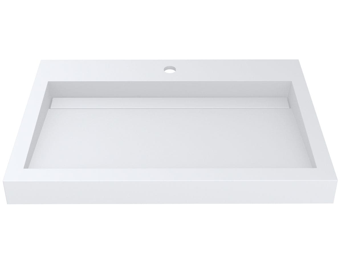 Умивальник AGNESS 750 MIRASOFT