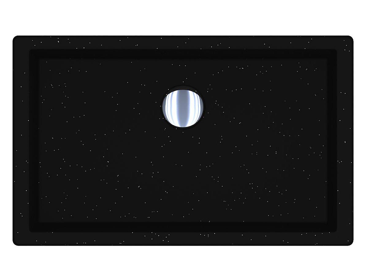 Умивальник BOGOTA 505 MIRASTONE BLACK SHINE