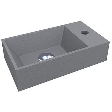 Умивальник COPPER 400 MIRASTONE GRAY