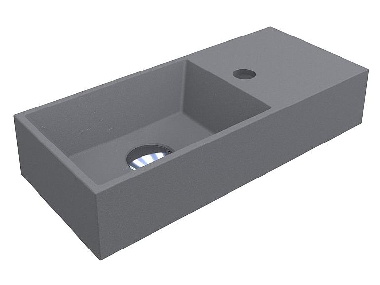 Умивальник COPPER 500 MIRASTONE GRAY