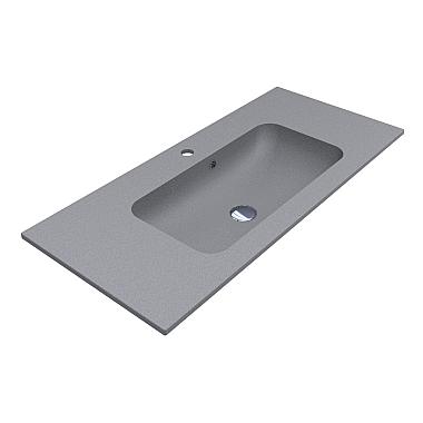 Умивальник DELLA 1000 MIRASTONE GRAY
