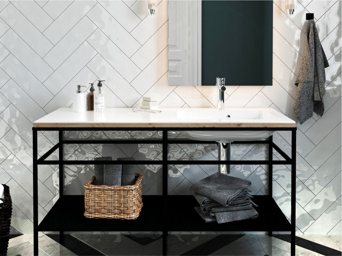 Умивальник DELLA 1200 R