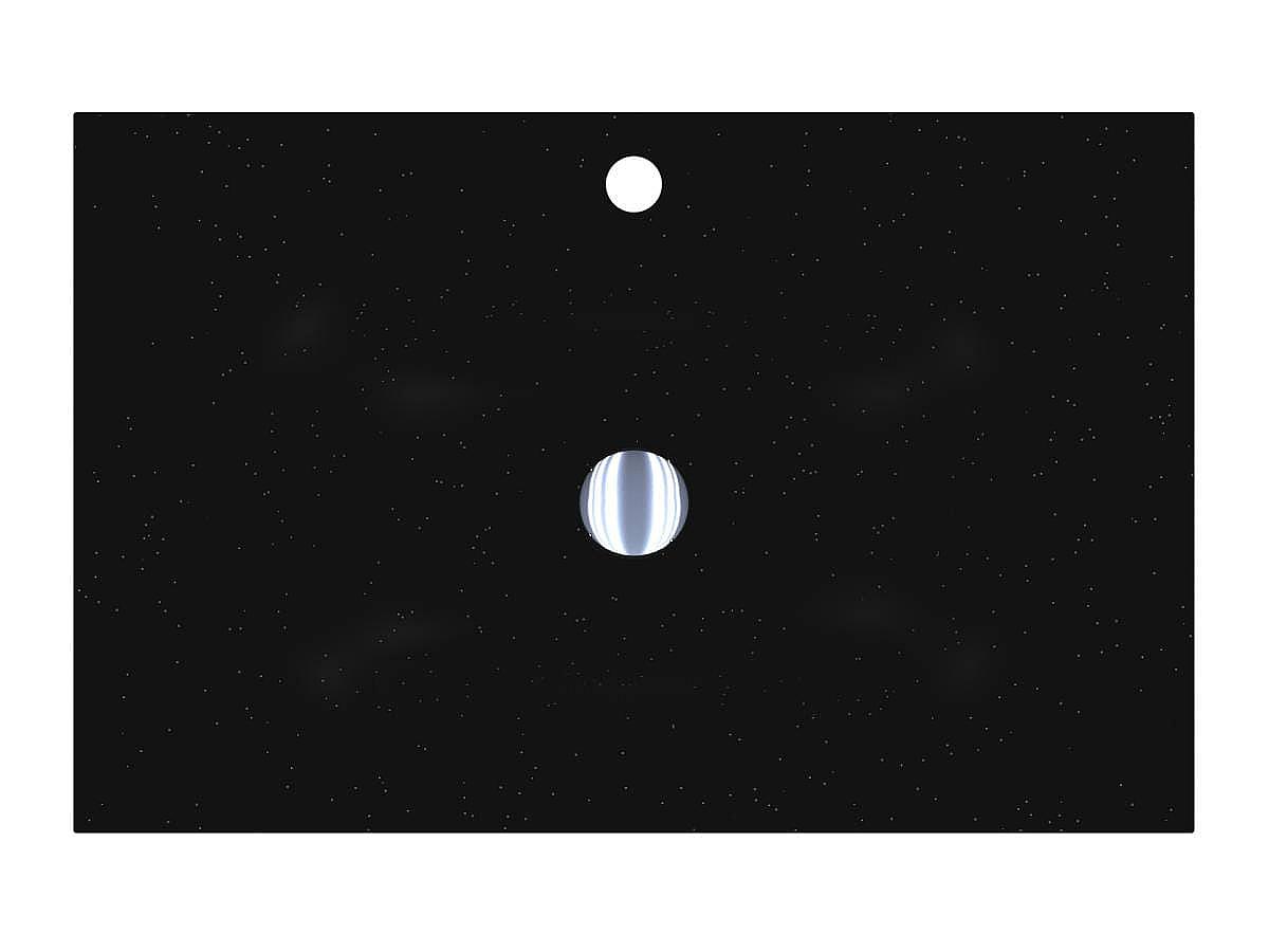 Умивальник JESSEL 700 MIRASTONE BLACK