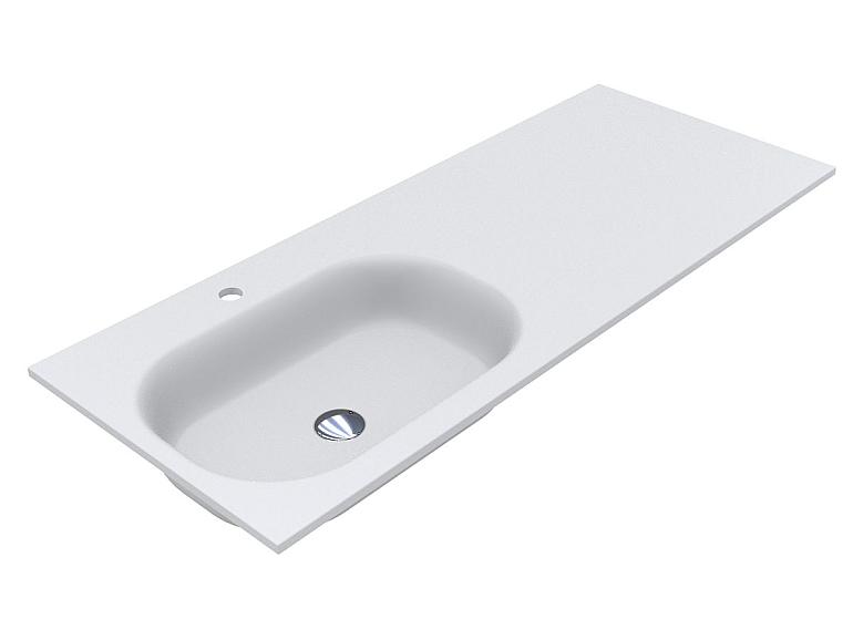 Умивальник LAKE 1250 L MIRASOFT