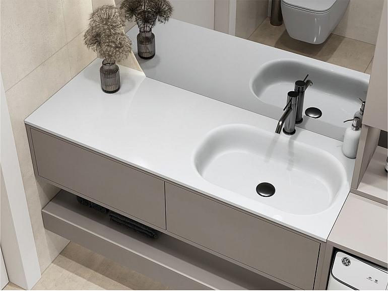 Умивальник LAKE 1250 R