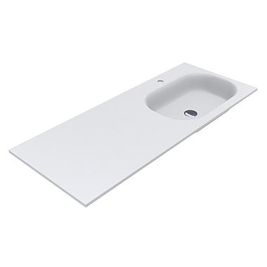 Умивальник LAKE 1250 R MIRASOFT