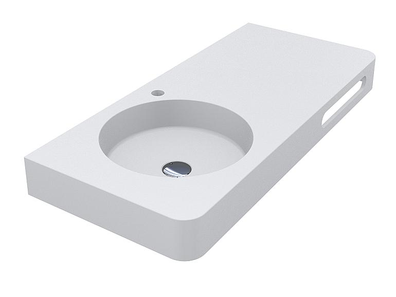 Умивальник LOOP 1000 L MIRASOFT