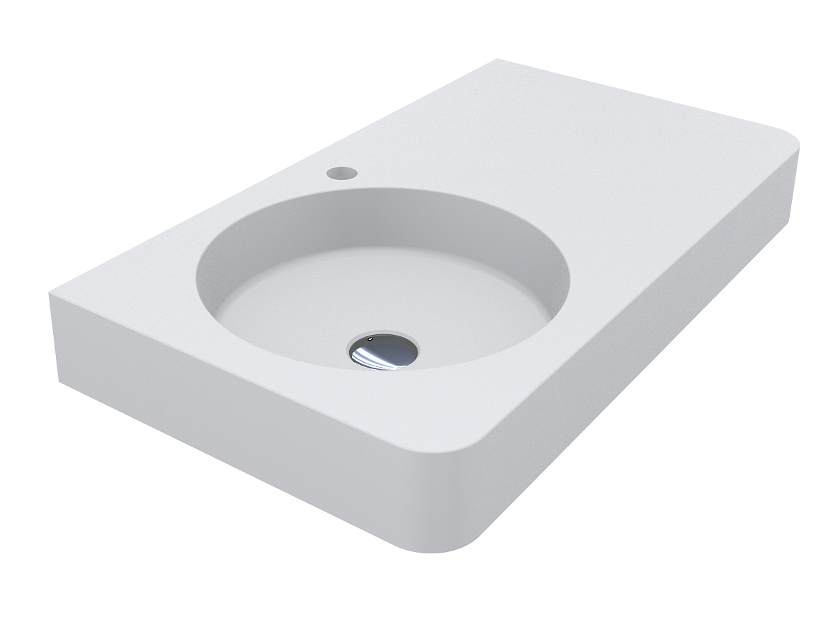 Умывальник LOOP 800 L MIRASOFT