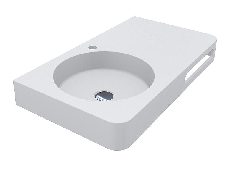 Умивальник LOOP 800 L MIRASOFT