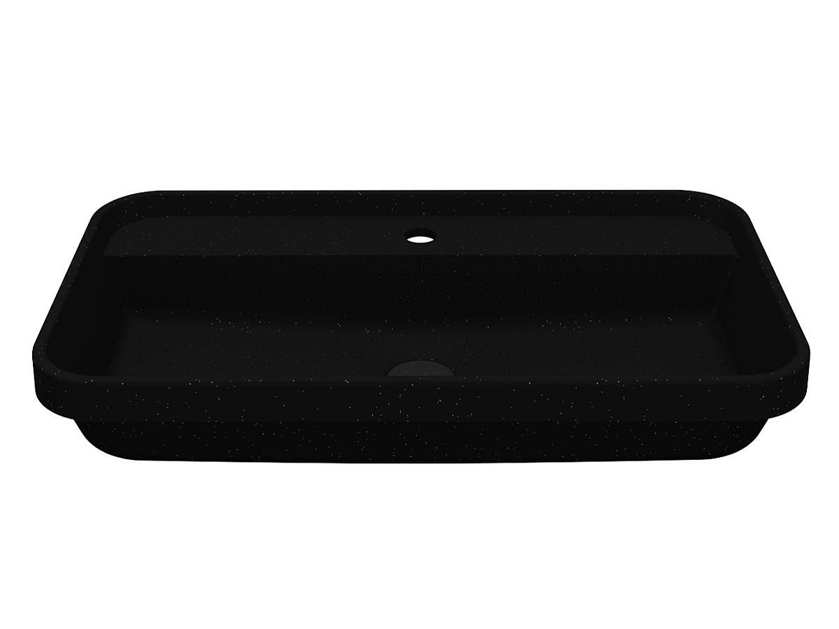 Умывальник OCEAN 700 MIRASTONE BLACK SHINE