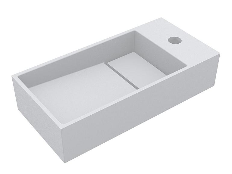 Умивальник TONI 450 L MIRASOFT