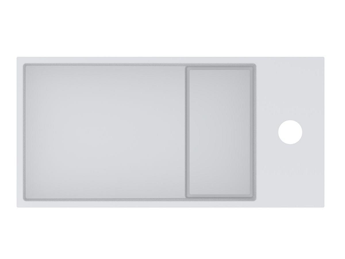 Умивальник TONI 450 L MIRASOFT