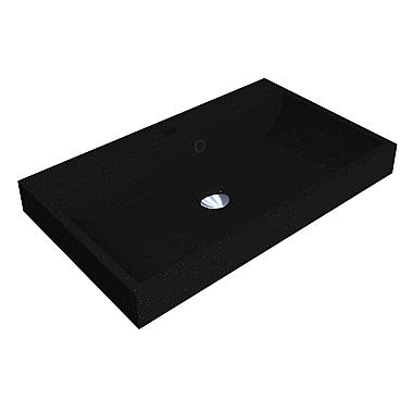 Умивальник VARNA 700 MIRASTONE BLACK SHINE