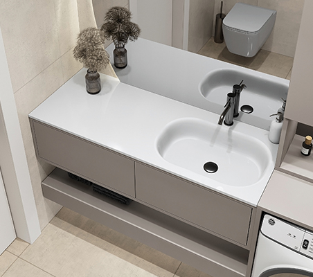 LAKE — когда умывальник и мебель становятся единым стилем вашей ванной комнаты