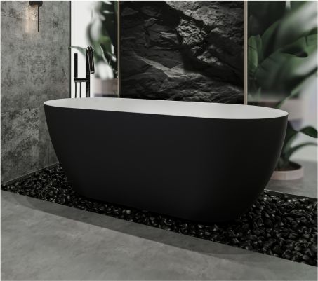 Ванны из литого мрамора: преимущества и недостатки