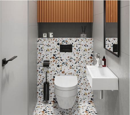 Дизайн маленькой ванной комнаты