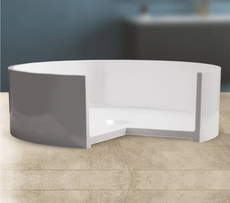 Ремонт сантехники Miraggio из литого мрамора. Видео